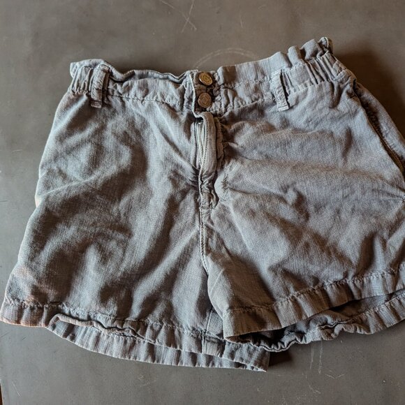 Zara | PAPERBAG SHORTS |Gray - Picture 3 of 16